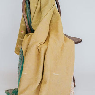 Vintage Kantha Blanket - #17