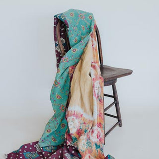 Vintage Kantha Blanket - #4