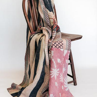 Vintage Kantha Blanket - #14