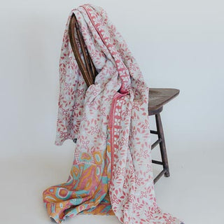 Vintage Kantha Blanket - #9