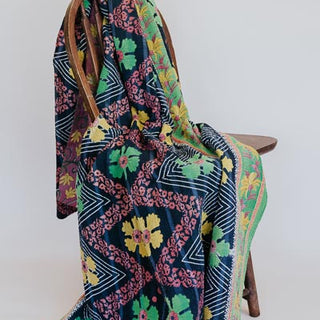 Vintage Kantha Blanket - #25