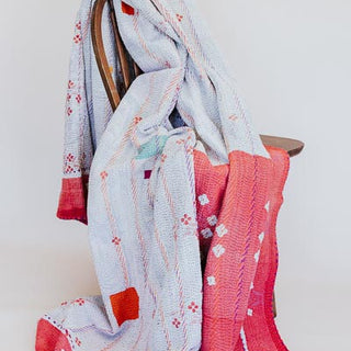 Vintage Kantha Blanket - #26