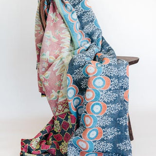 Vintage Kantha Blanket - #6