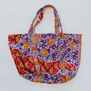 Kantha Large Tote - #17