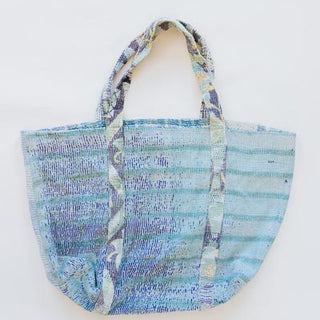 Kantha Large Tote - #5