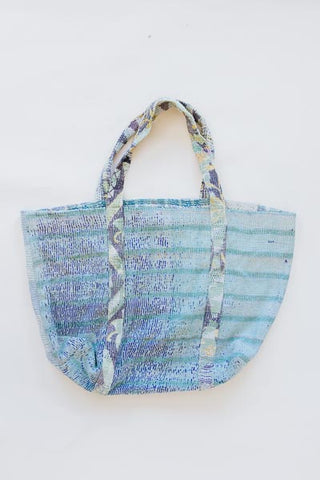 Kantha Large Tote - #5