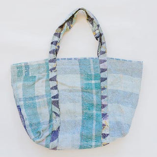 Kantha Large Tote - #5