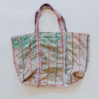 Kantha Large Tote - #26