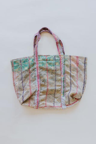 Kantha Large Tote - #26