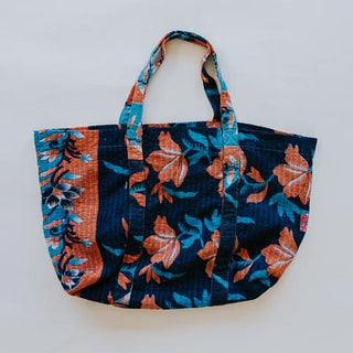 Kantha Large Tote - #3