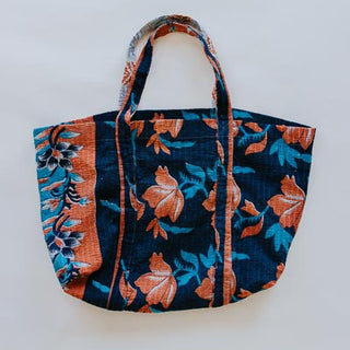 Kantha Large Tote - #19