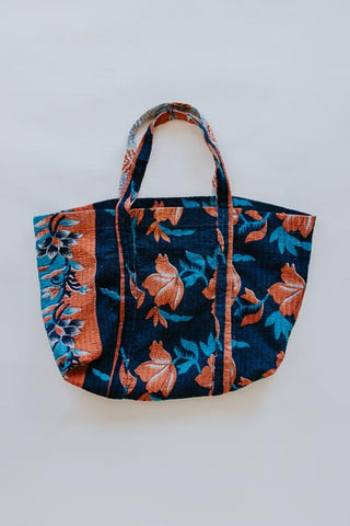 Kantha Large Tote - #19