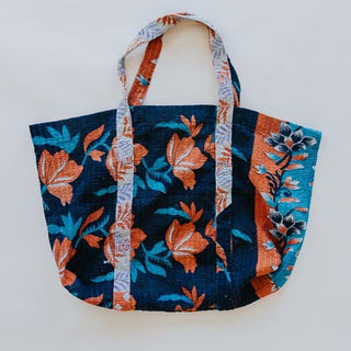 Kantha Large Tote - #19
