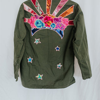 Vintage Sun + Moon Army Jacket - A