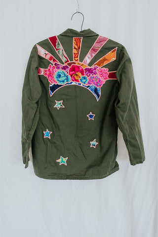 Vintage Sun + Moon Army Jacket - A