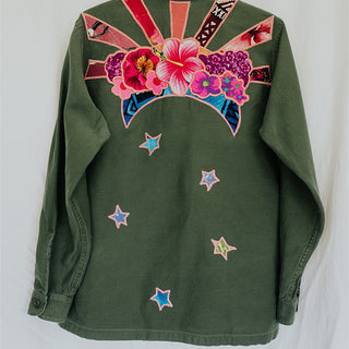 Vintage Sun + Moon Army Jacket - G
