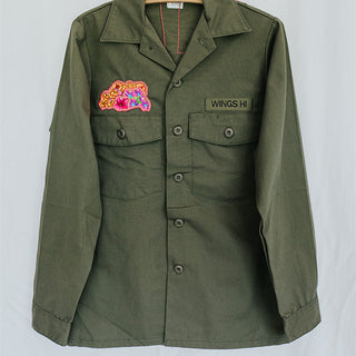 Vintage Sun + Moon Army Jacket - F