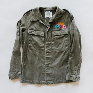 Vintage Sun + Moon Army Jacket