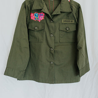 Vintage Sun + Moon Army Jacket - N