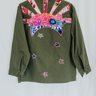 Vintage Sun + Moon Army Jacket - N