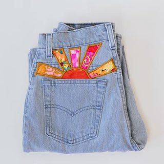 Sun Pocket Levi's Jeans - #34