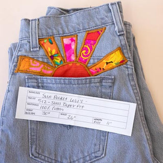 Sun Pocket Levi's Jeans - #34