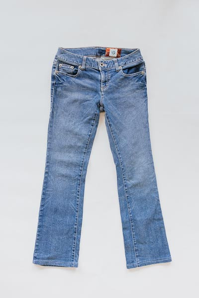 Sun Pocket Upcycled Jeans - #10 | S
