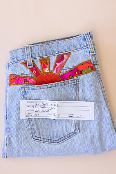 Sun Pocket Levi's Jeans - #48
