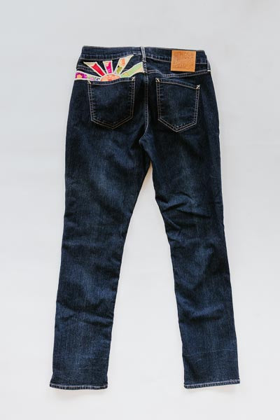 Sun Pocket Upcyled Jeans - #15 | M
