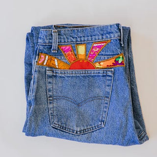 Sun Pocket Levi's Jeans - #47