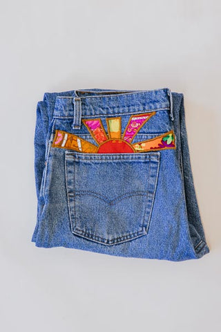 Sun Pocket Levi's Jeans - #47