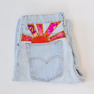 Sun Pocket Levi's Jeans - #55