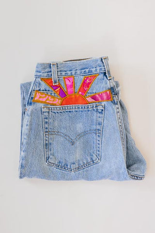 Sun Pocket Levi's Jeans - #57