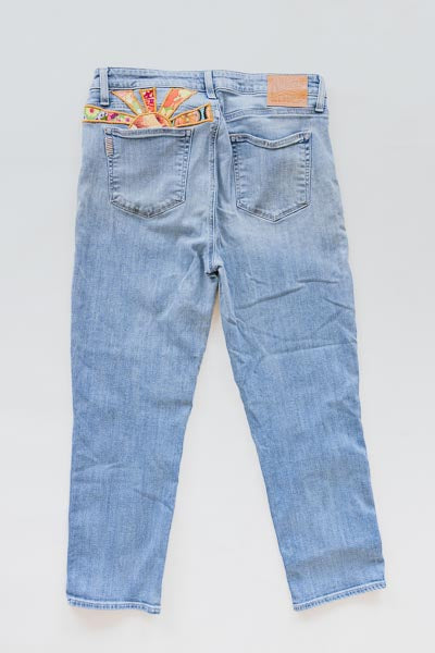 Sun Pocket Upcyled Jeans - #22 | L