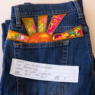 Sun Pocket Wrangler Jeans - #40