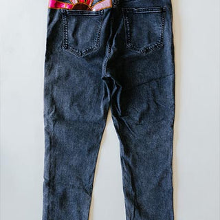 Sun Pocket Upcycled Jeans - #7