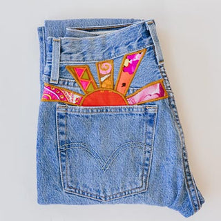 Sun Pocket Levi's Jeans - #36