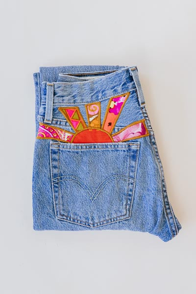 Sun Pocket Levi's Jeans - #36