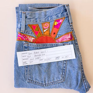 Sun Pocket Levi's Jeans - #36