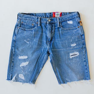 Sun Pocket Upcycled Levi's Shorts - #10