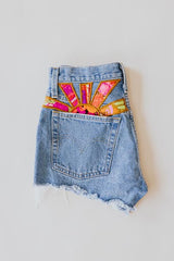 Sun Pocket Upcycled Levi's Shorts - #2 | XS thumbnail