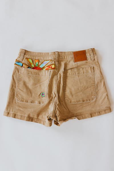 Sun Pocket Upcycled Shorts - #4 | XL