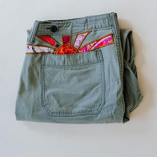 Sun Pocket Upcycled Fatigues - #11