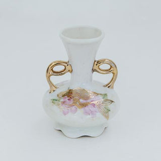 Vintage Flower Vase - Mermaid + Shells