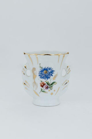 Wings Hawaii Vintage Flower Vase - Cornflower