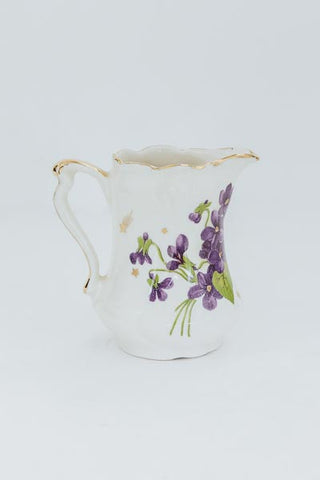 Wings Hawaii Vintage Flower Vase - Violets + Dreamer