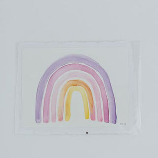 Watercolor Rainbow Art