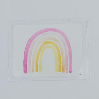 Watercolor Rainbow Art