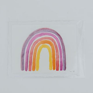 Watercolor Rainbow Art