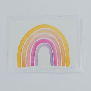 Watercolor Rainbow Art